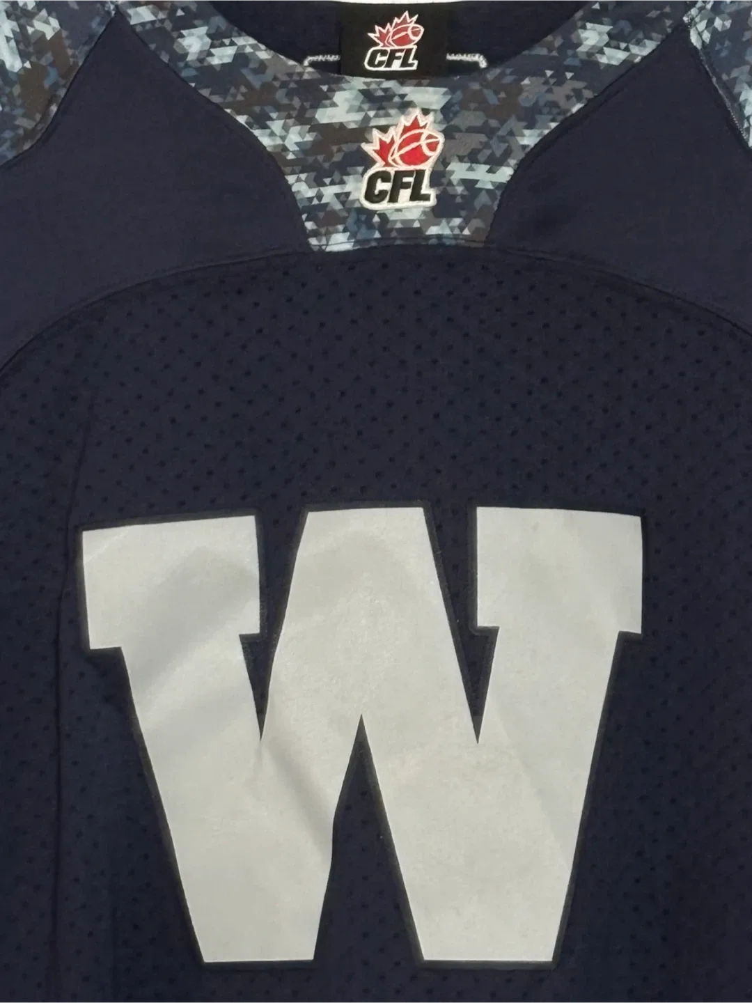 Reebok CFL Winnipeg Blue Bombers Jersey - Men’s XL image indicator(2)