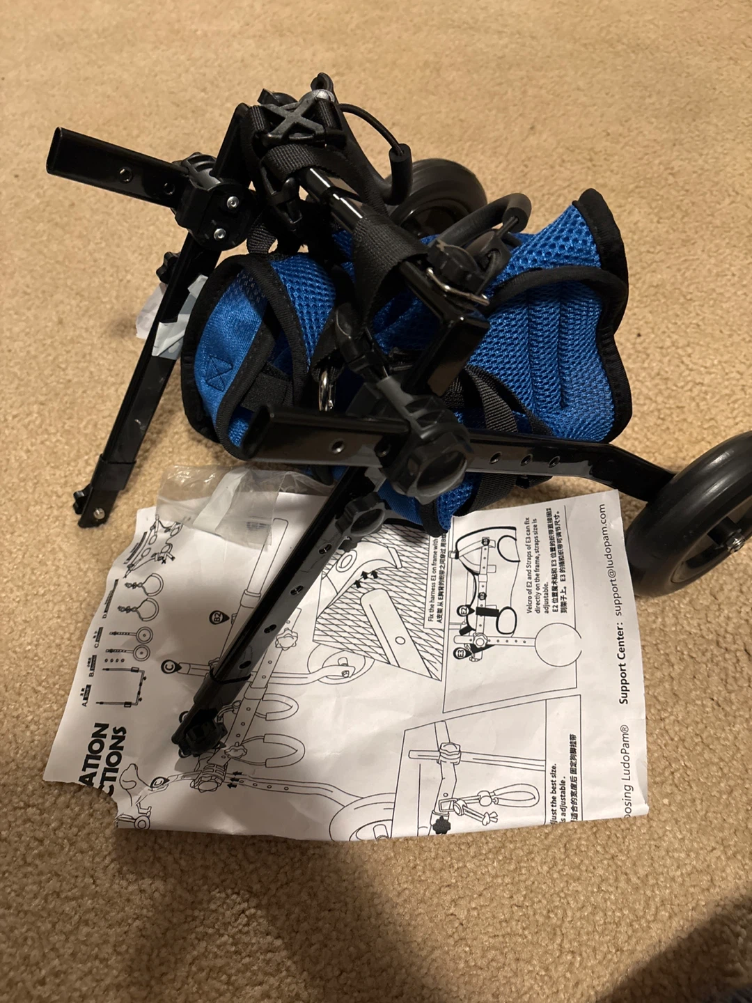 LudoPam Dog Wheelchair