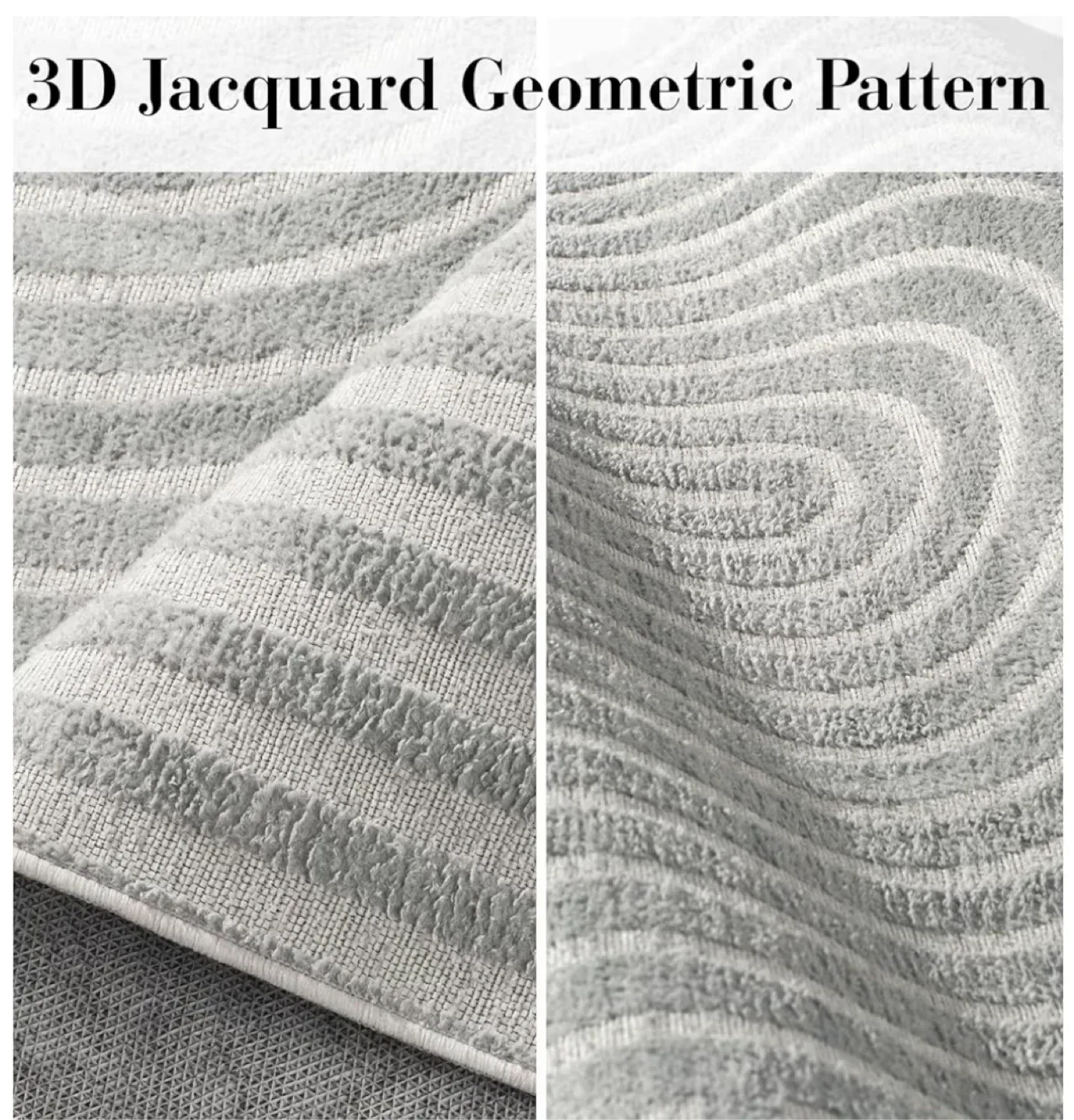 Geometric Patterned Area Rug 6x4 ft- Machine Washable image indicator(4)