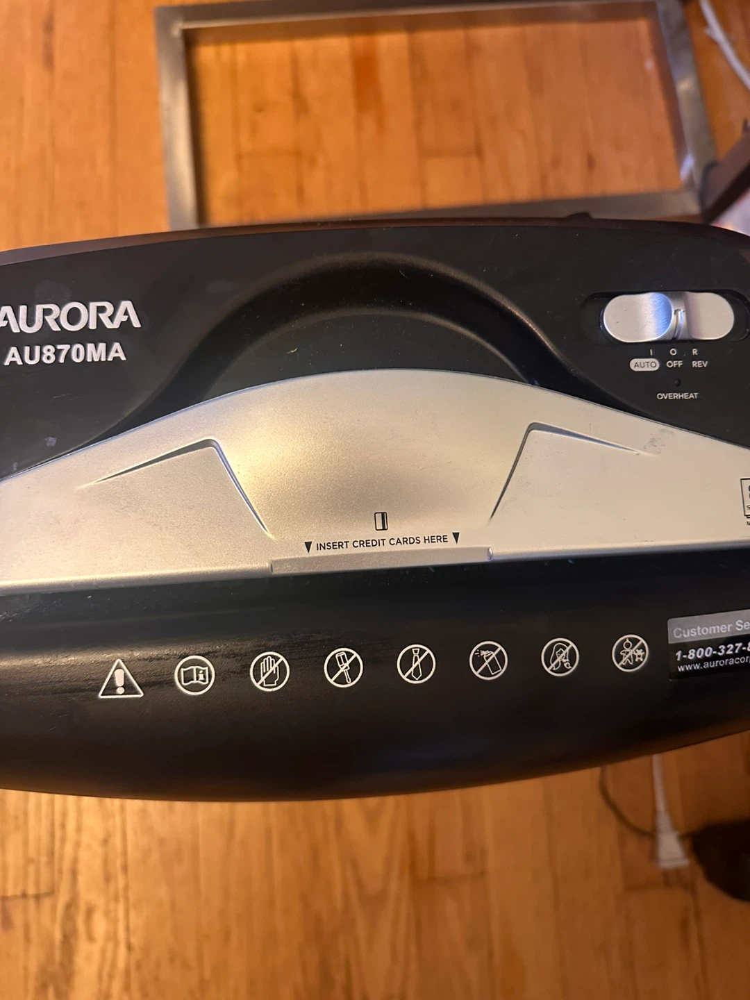 Aurora AU870MA Paper Shredder🥕 - photo 2
