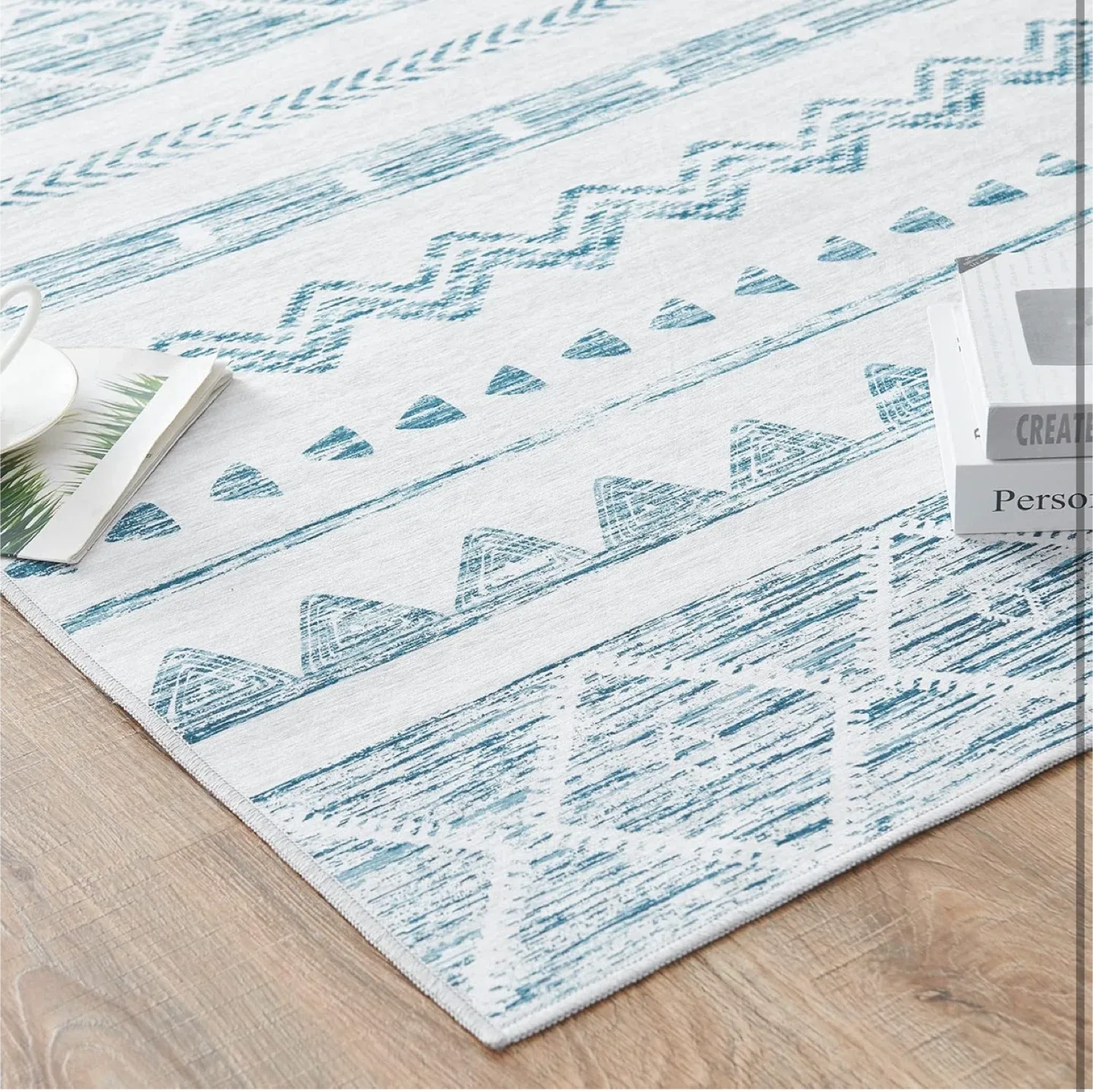 Machine Washable Area Rug - 9x6 ft image indicator(6)