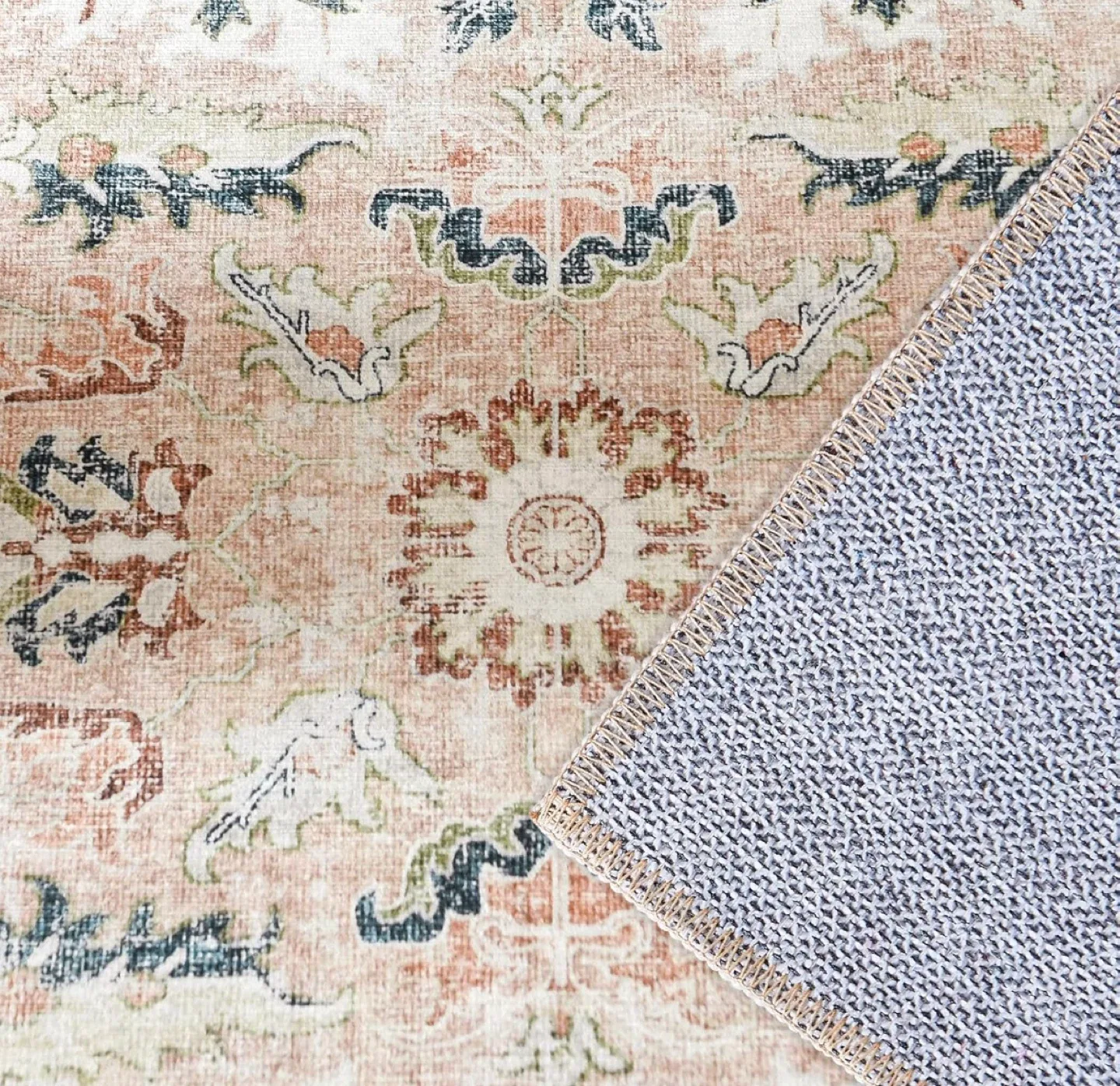 Vintage Style Area Rug 7x5 ft image indicator(6)