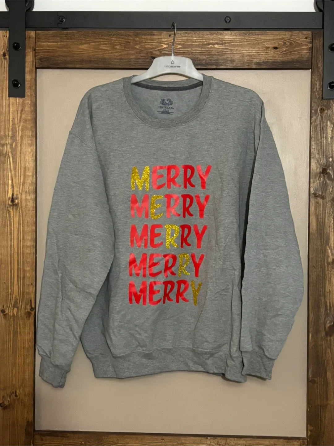 Ugly Christmas Sweatshirt (“large)