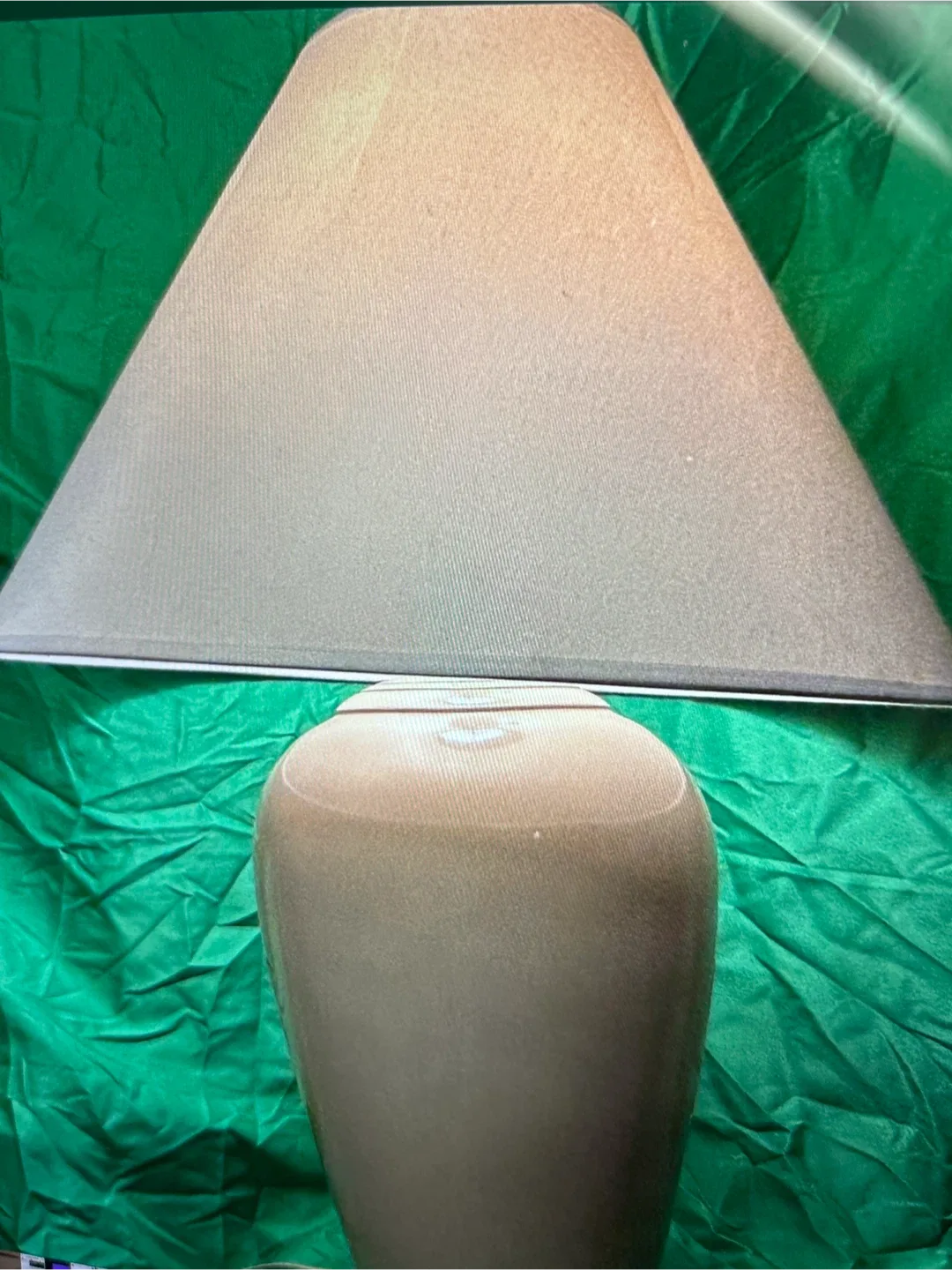 Table Lamp with Beige Shade image indicator(2)