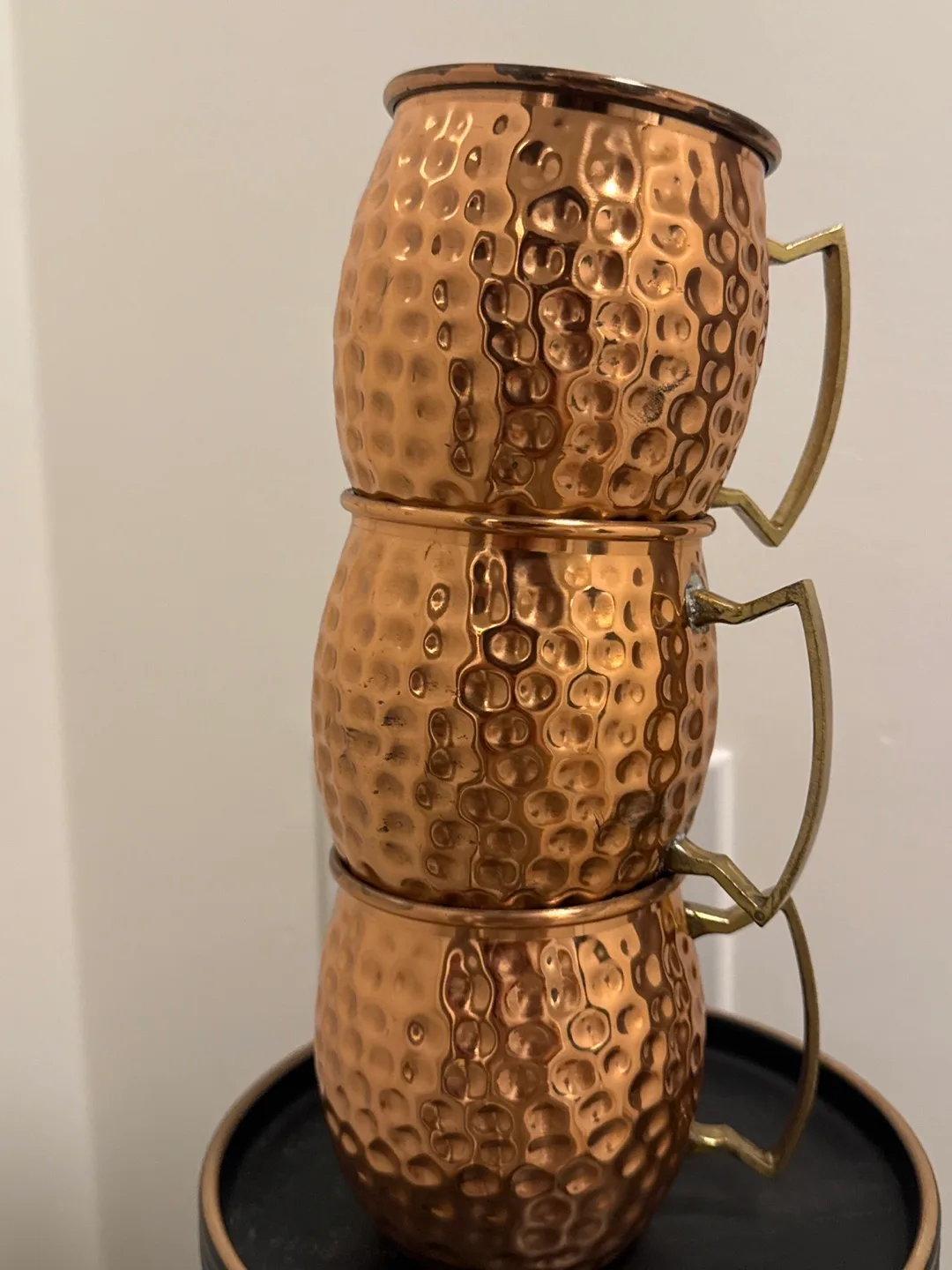 Copper Moscow Mule Mugs (Set of 4)