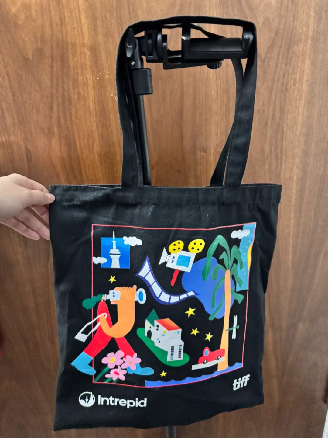 🥕FREE TIFF Intrepid Black Tote Bag