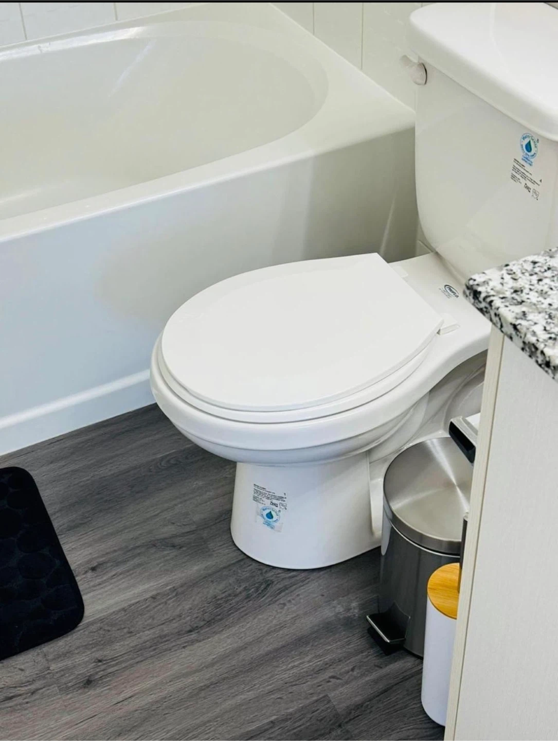 Primary bedroom with private bathroom for rent