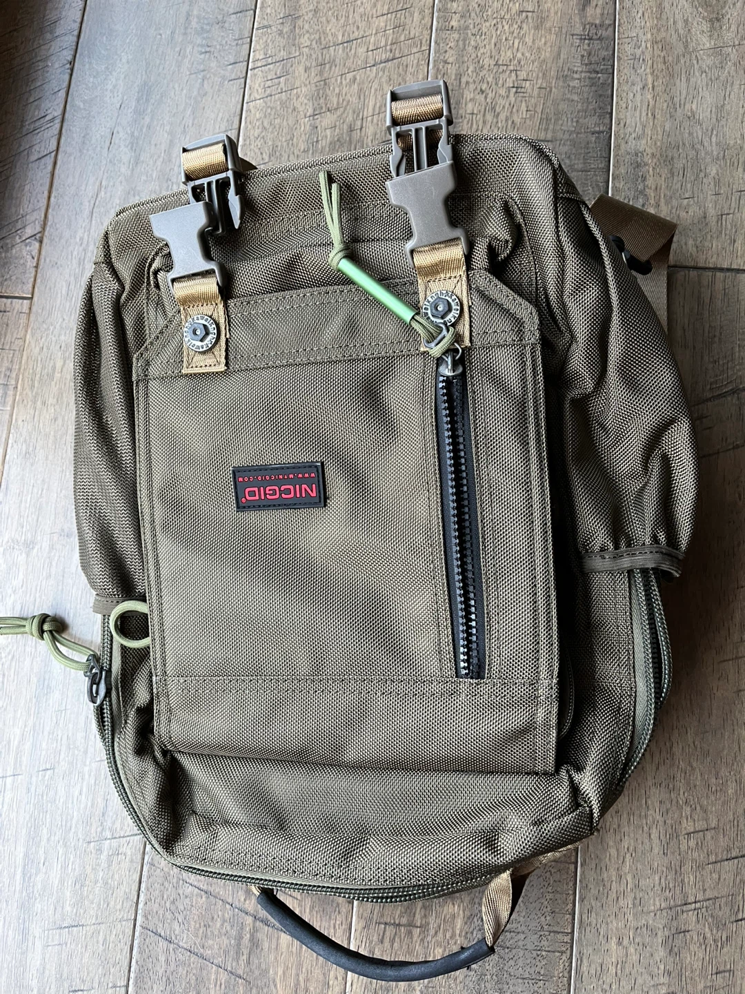 NIGGID Olive Green Sling Bag