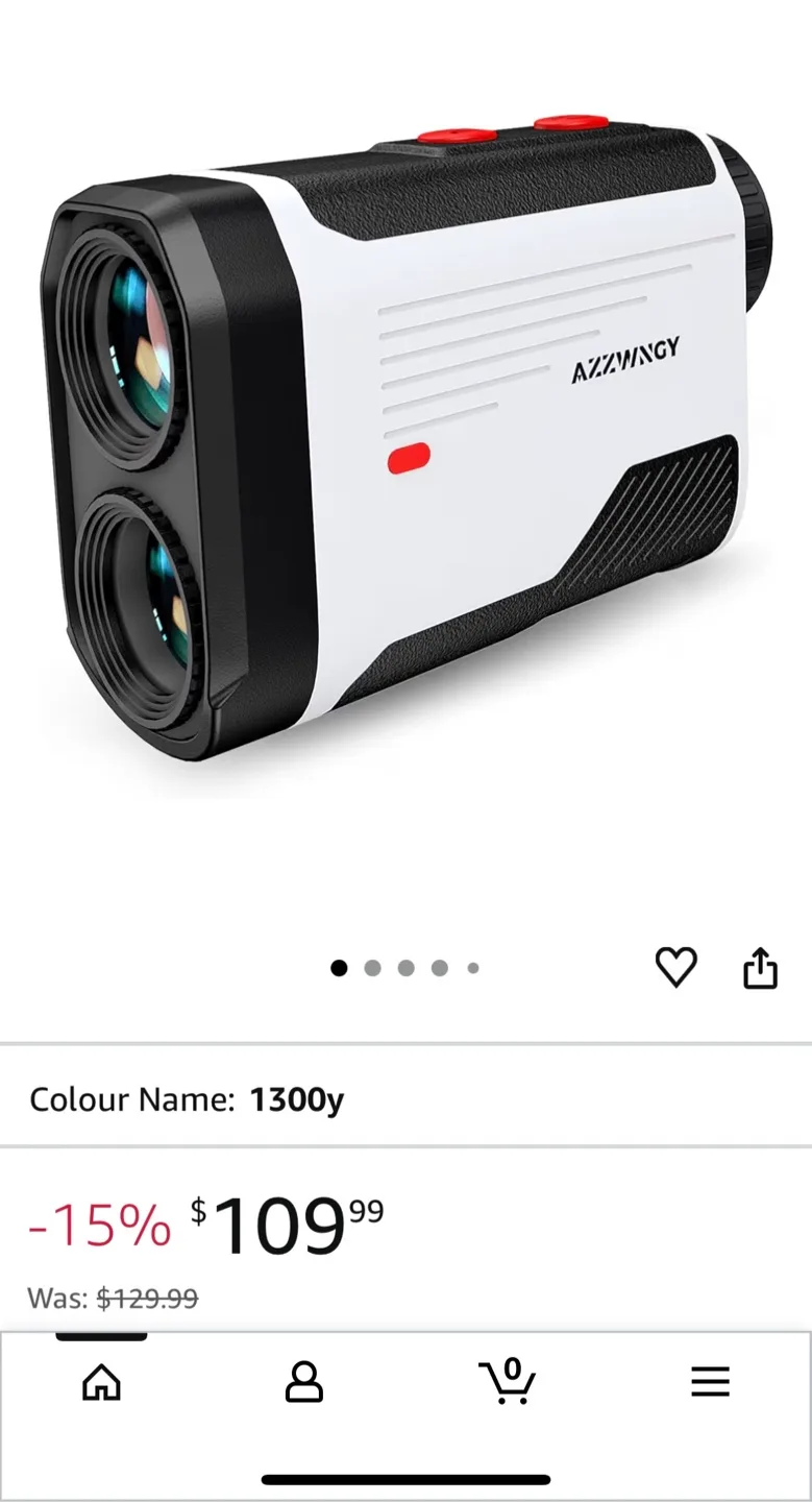AZZWNGY Golf Rangefinder with Slope image indicator(2)