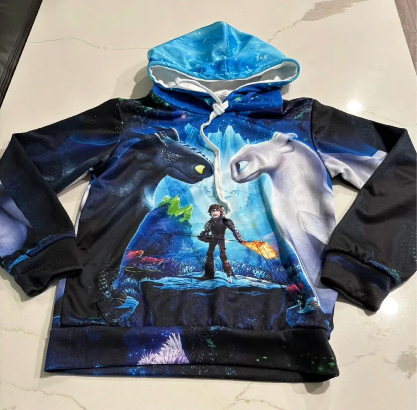 “How to Train Your Dragon” Hoodie - Fits 5-7 year old. Size 120