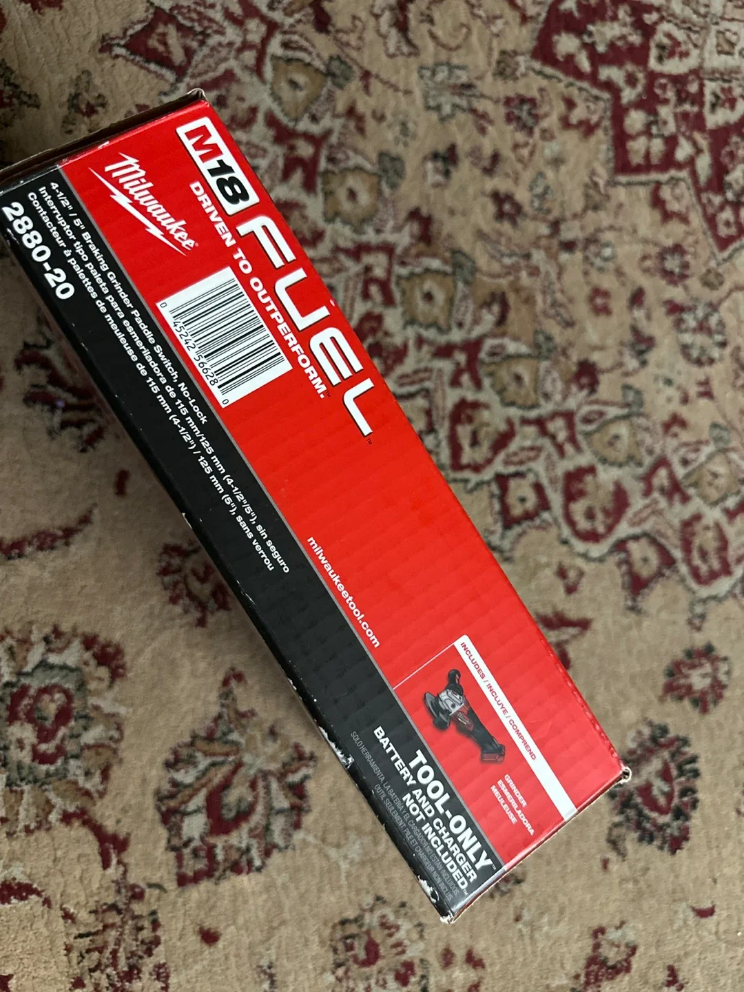 Milwaukee M18 FUEL 4-1/2" Braking Grinder 2880-20 image indicator(3)