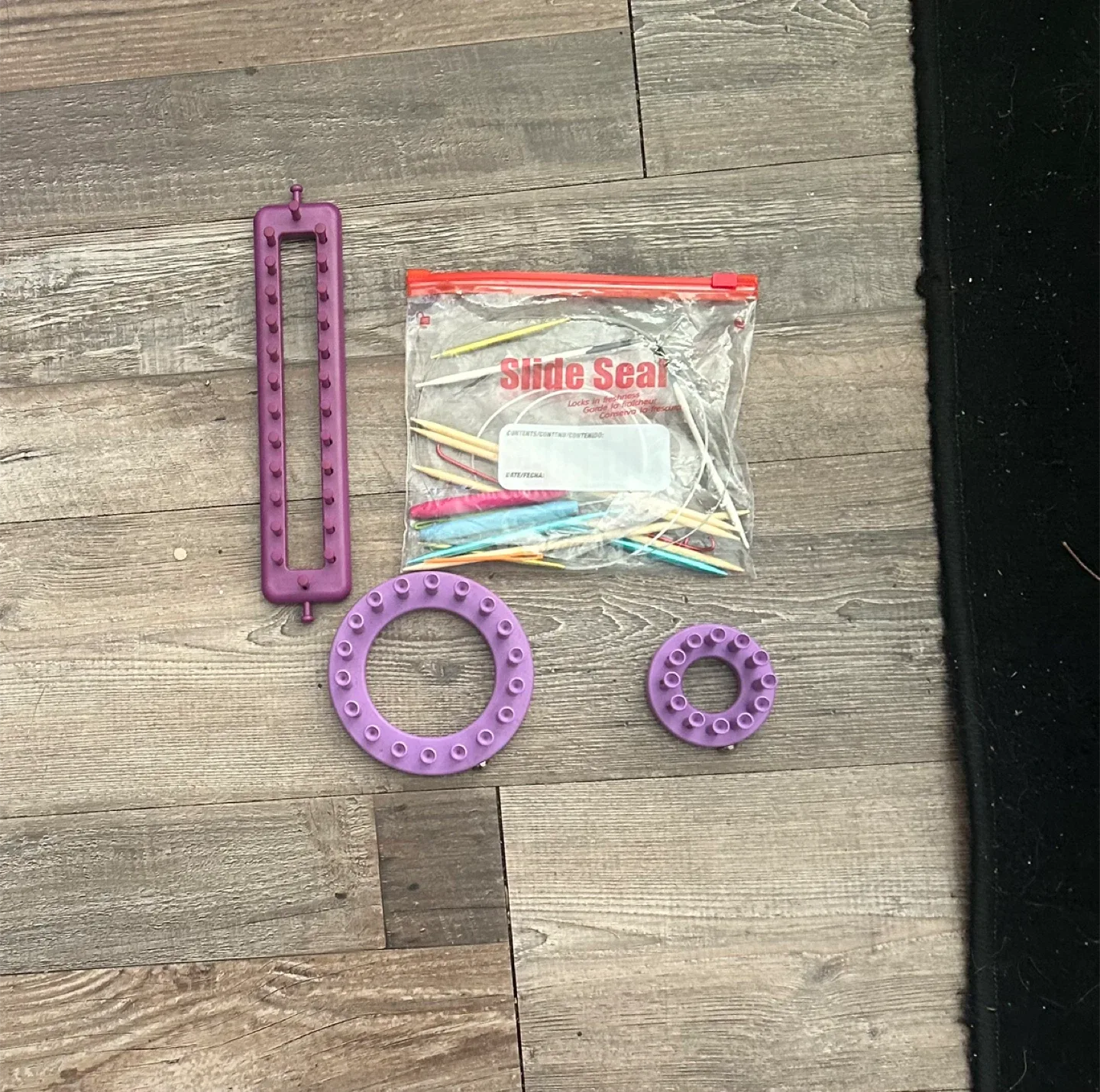 Knitting Looms & Yarn Lot image indicator(2)