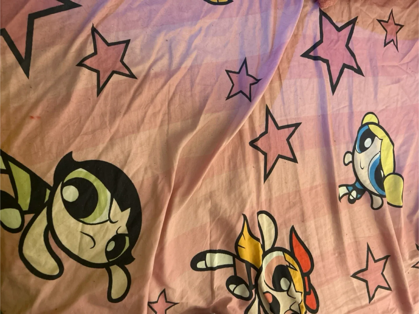 Queen size Powerpuff Girls Pink sheet