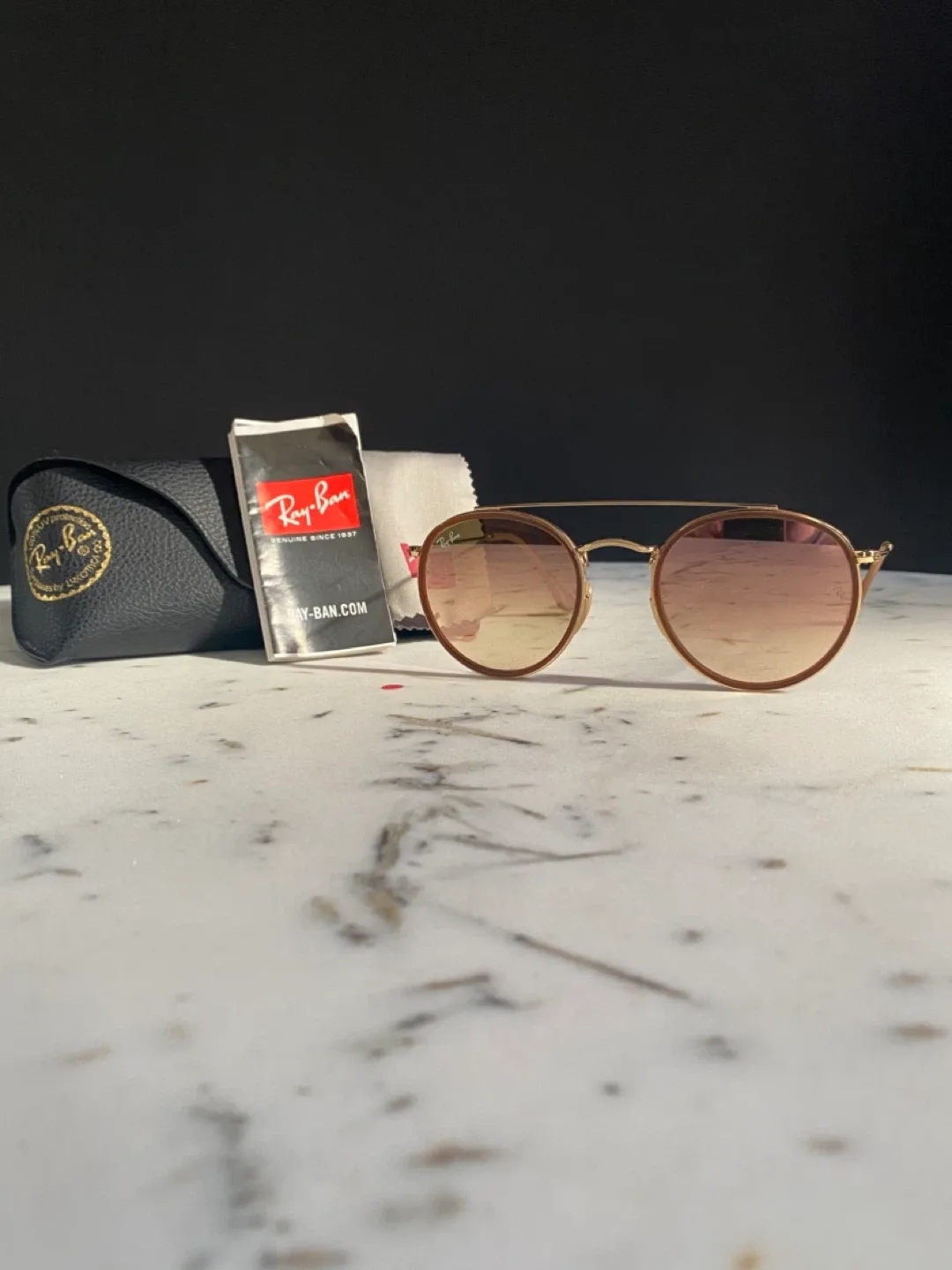 Ray-Ban Round Double Bridge Sunglasses image indicator(2)