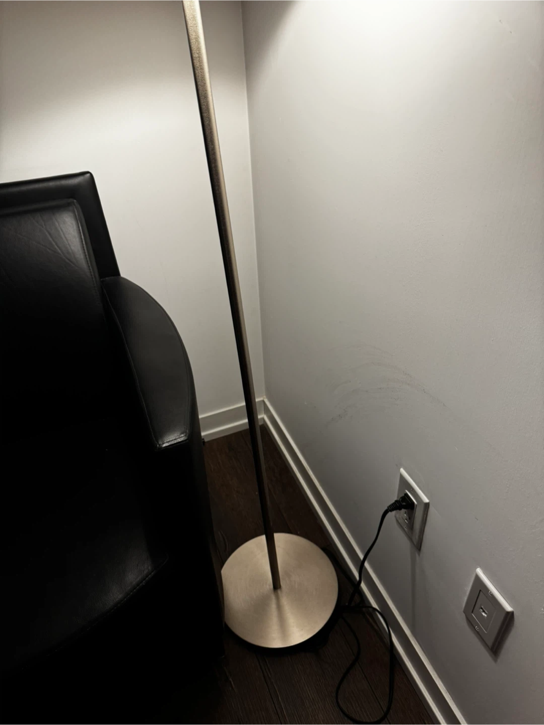 Floor Lamp with Brown Shade - photo 5