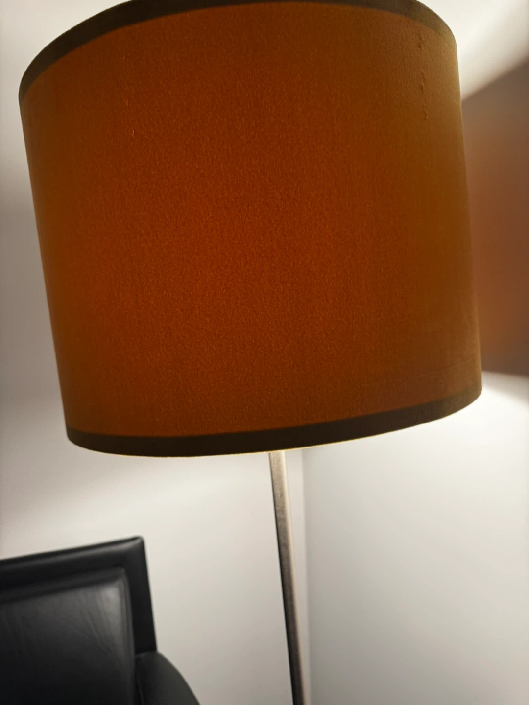 Floor Lamp with Brown Shade - photo 2