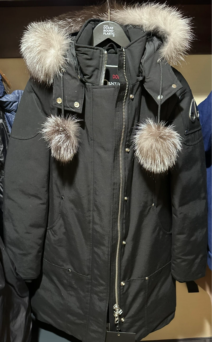 Moose Knuckles Stirling Parka - Black, XS