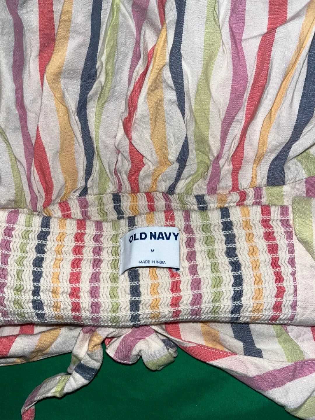 Old Navy Striped Blouse - Size M image indicator(3)