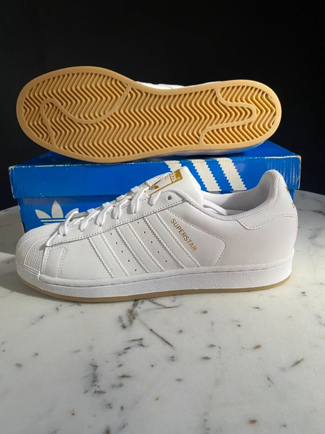 Adidas Superstar White Shoes US 9