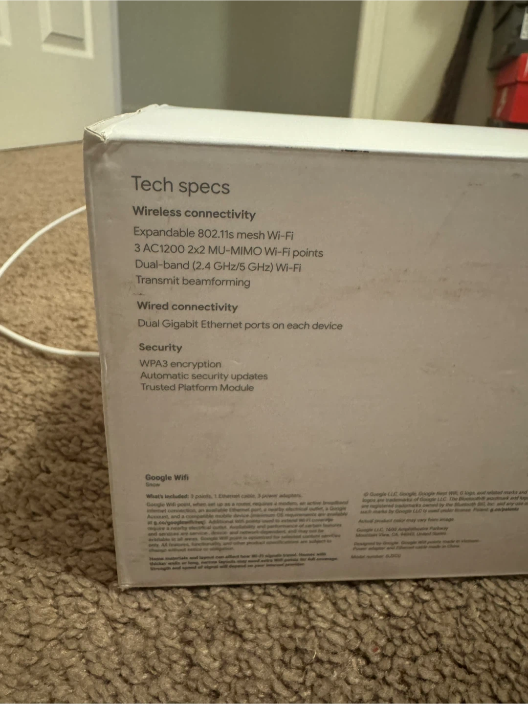 Google Wifi Mesh Router 3-Pack - photo 3
