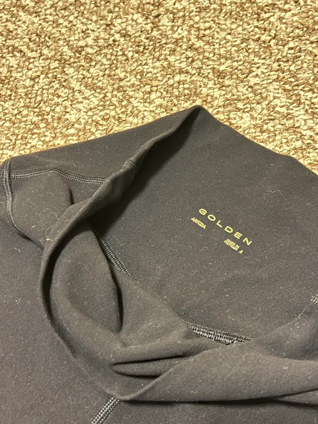 Aritzia Golden Leggings - Size 4 image indicator(3)