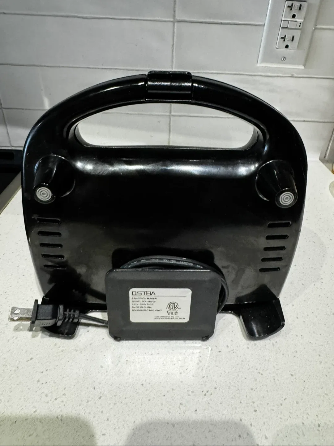 Ostba Sandwich Maker Model AB62 image indicator(3)