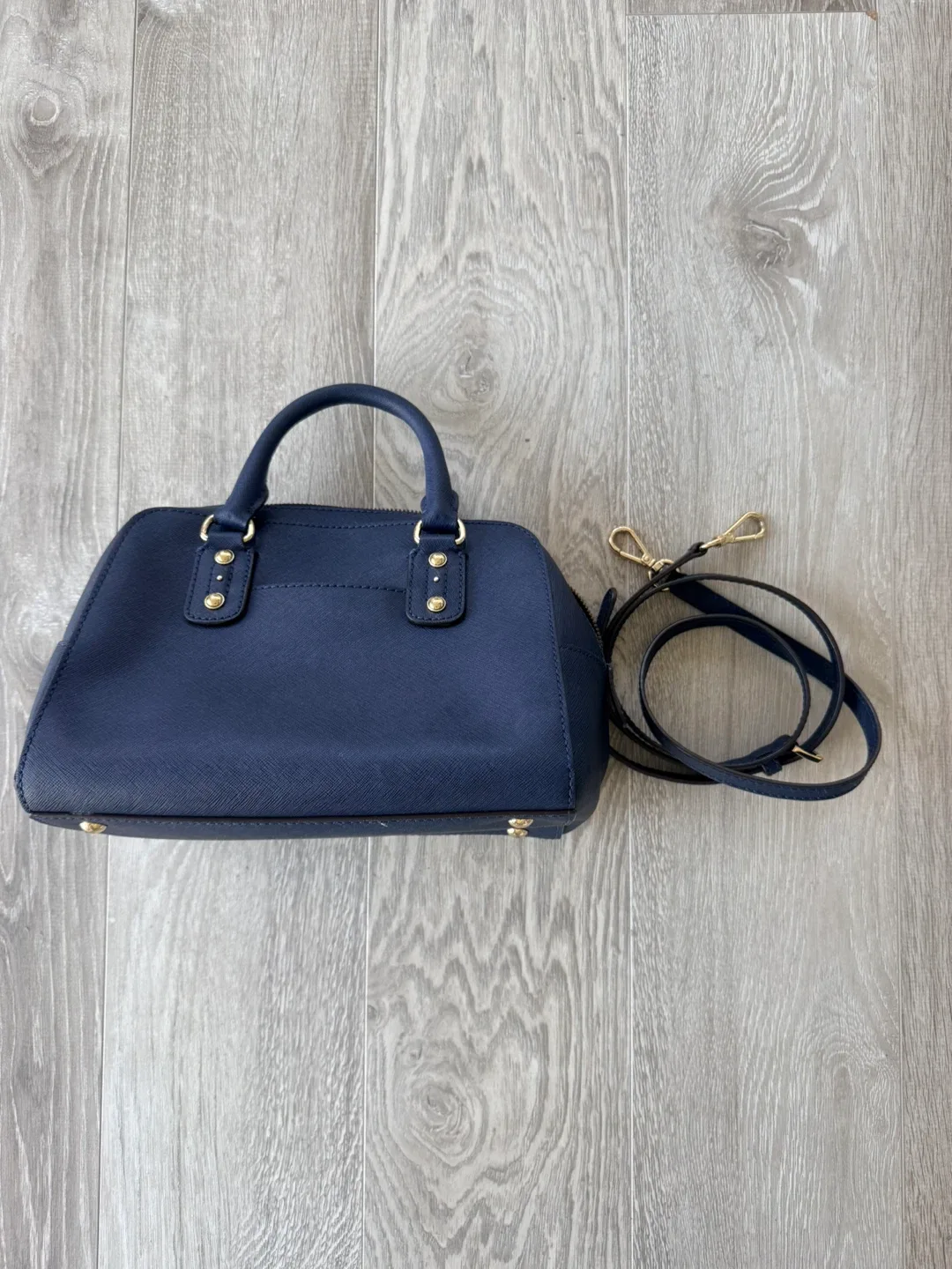 $20 Michael Kors Navy Satchel image indicator(2)