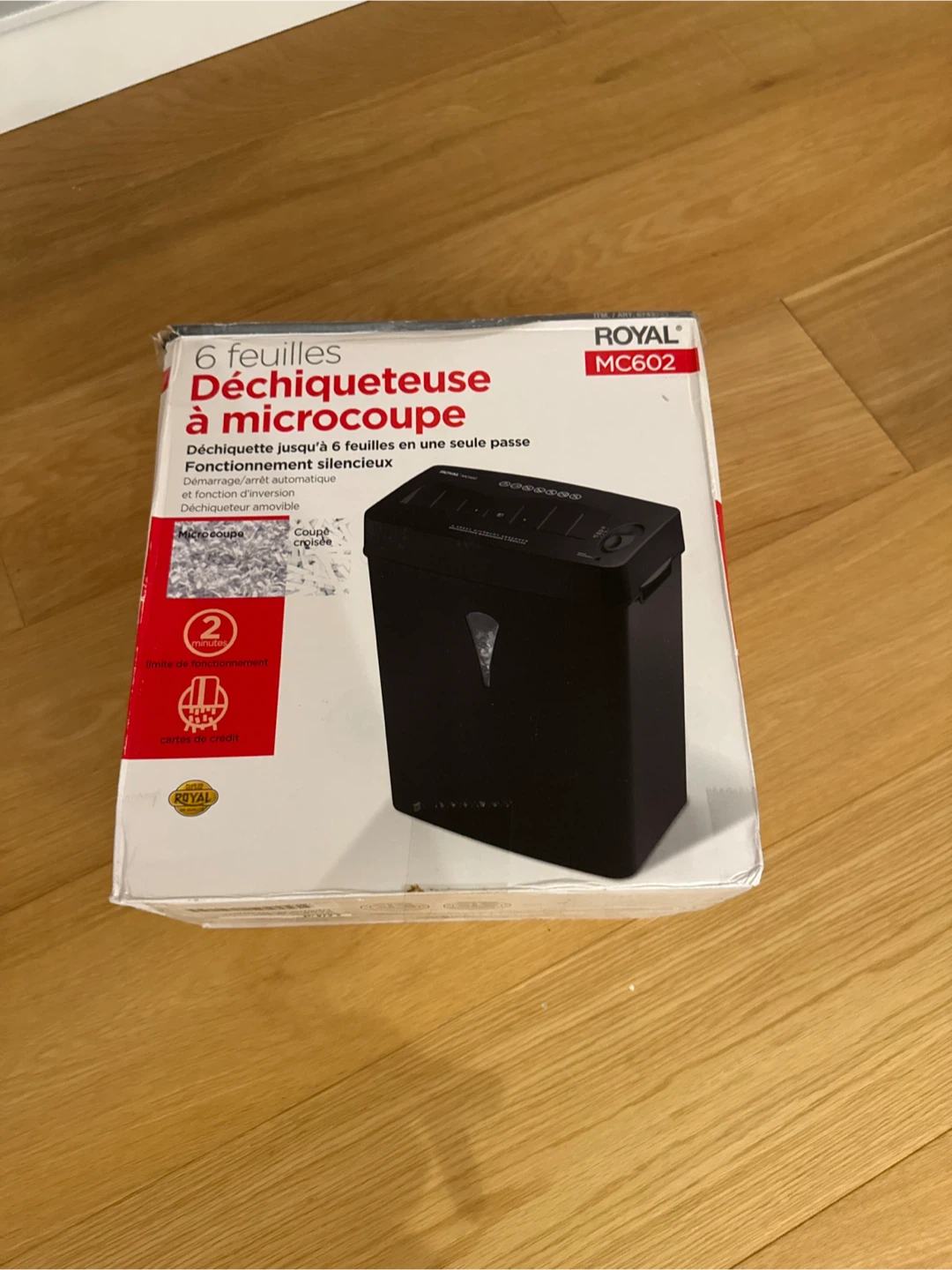 Royal MC602 Micro-Cut Shredder