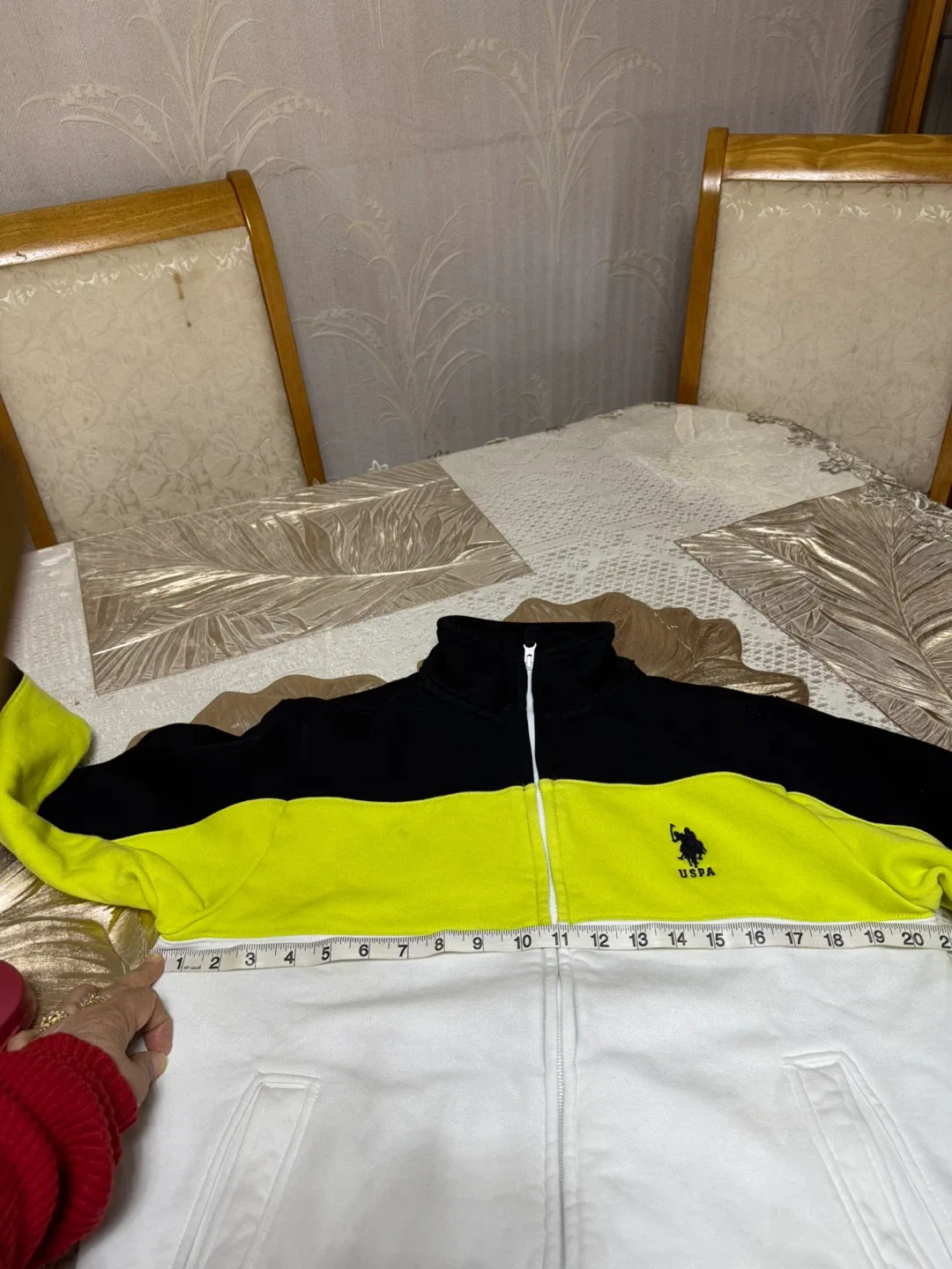 USPA Black, Yellow, White Jacket - Size S image indicator(6)