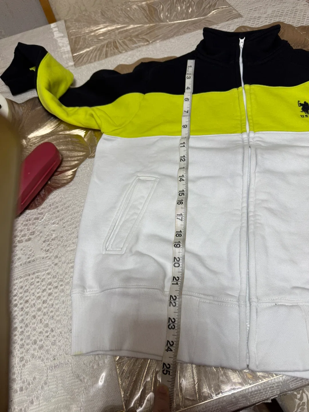 USPA Black, Yellow, White Jacket - Size S image indicator(5)