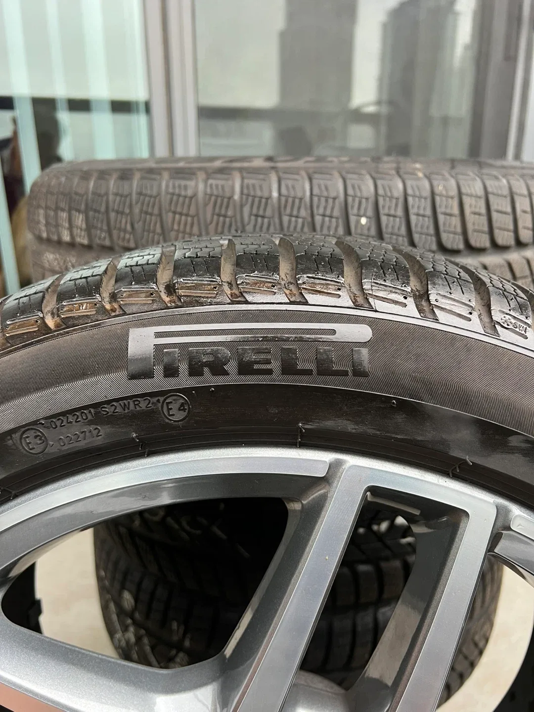 Mercedes AMG Rims with Pirelli Winter Tires image indicator(2)