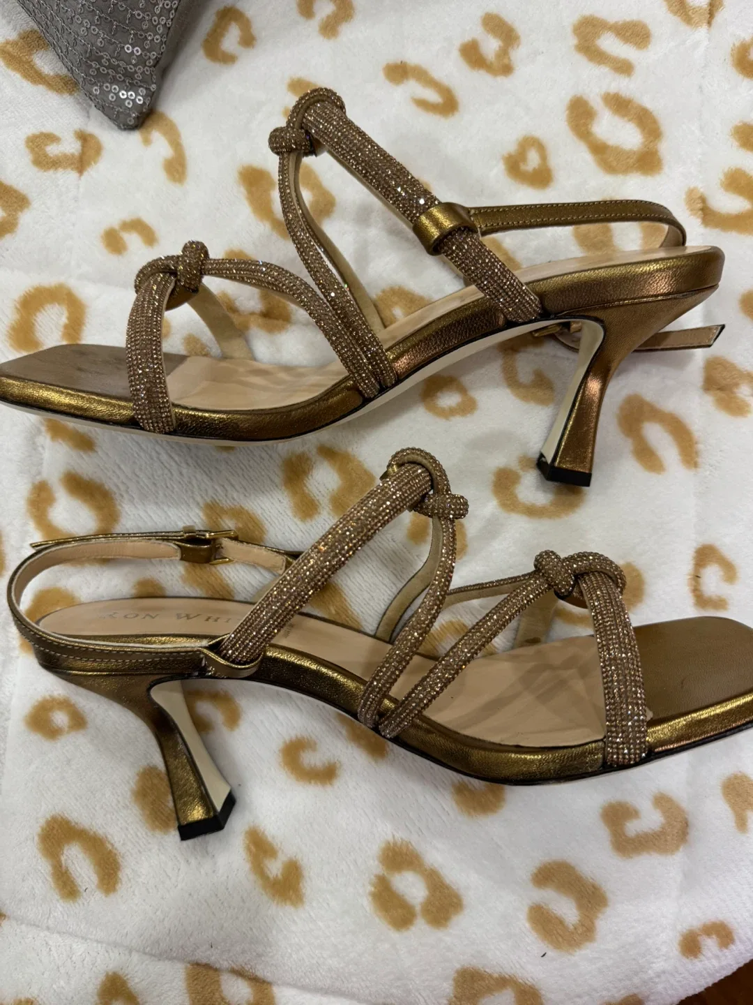 Ron White Gold Heels - Size 41 image indicator(2)