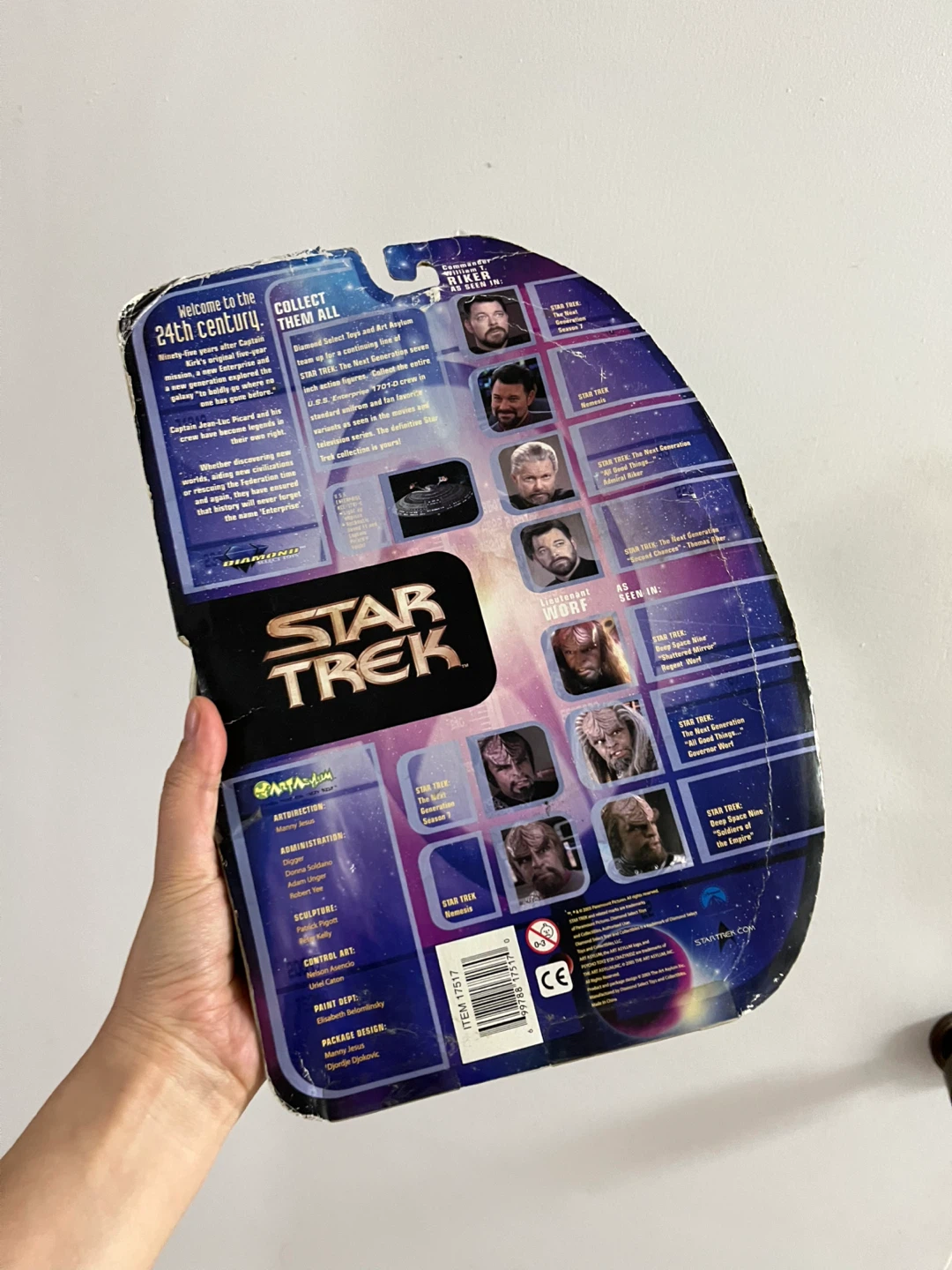 Star Trek: The Next Generation - Admiral William Riker Figure - photo 2