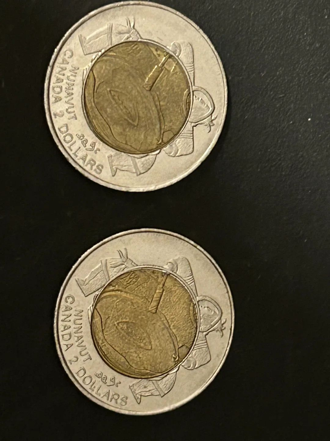 1999 CANADA NUNAVUT TOONIE TWO DOLLAR $2 CANADIAN COIN image indicator(3)