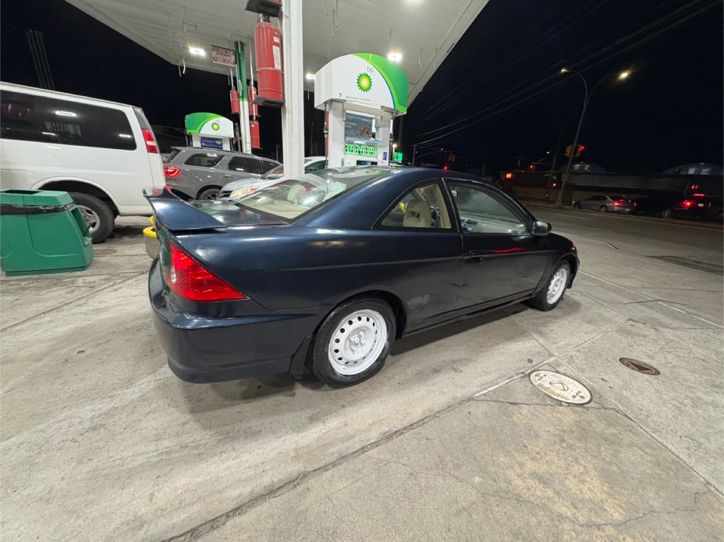 Honda Civic Coupe - Blue - photo 2