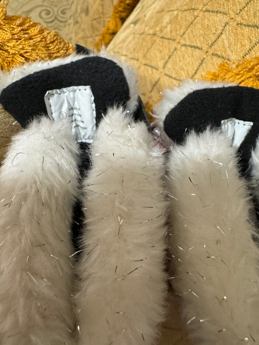 Girls Pink Floral Winter Boots - Size 5 image indicator(5)