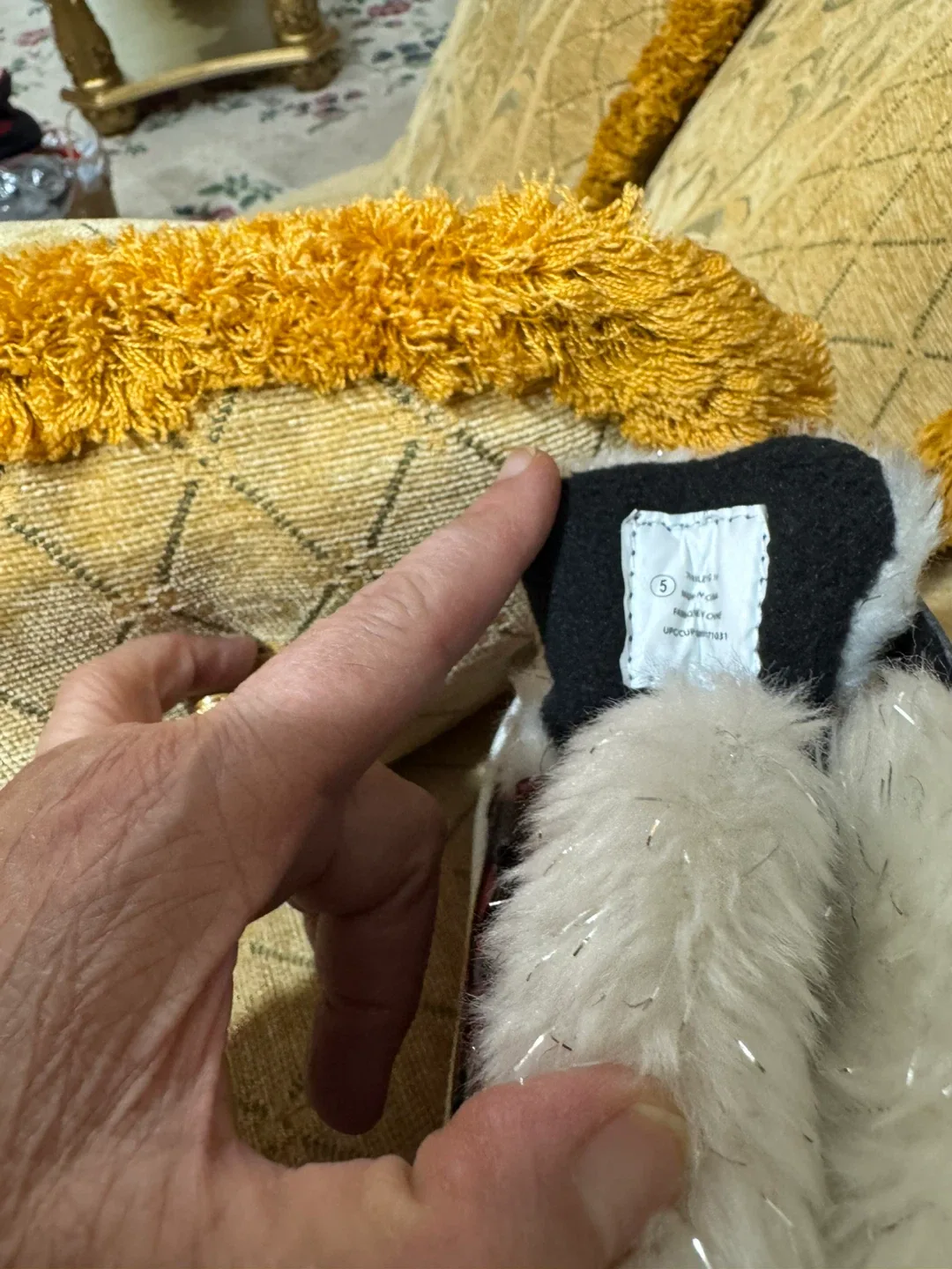 Girls Pink Floral Winter Boots - Size 5 image indicator(4)