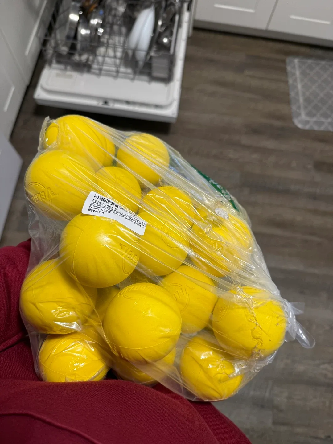 Velocity Lacrosse Balls - Yellow, 24 Pack image indicator(7)