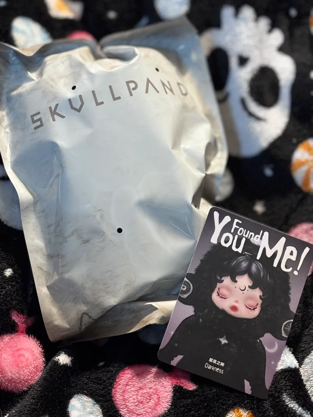Skullpanda You Found Me! Darkness Plush Doll image indicator(2)