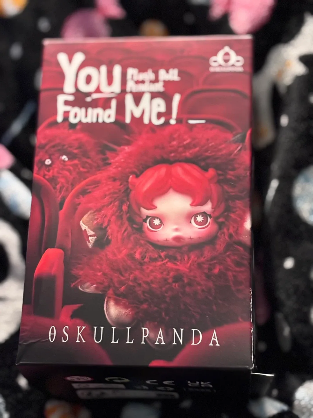 Skullpanda You Found Me! Darkness Plush Doll image indicator(4)