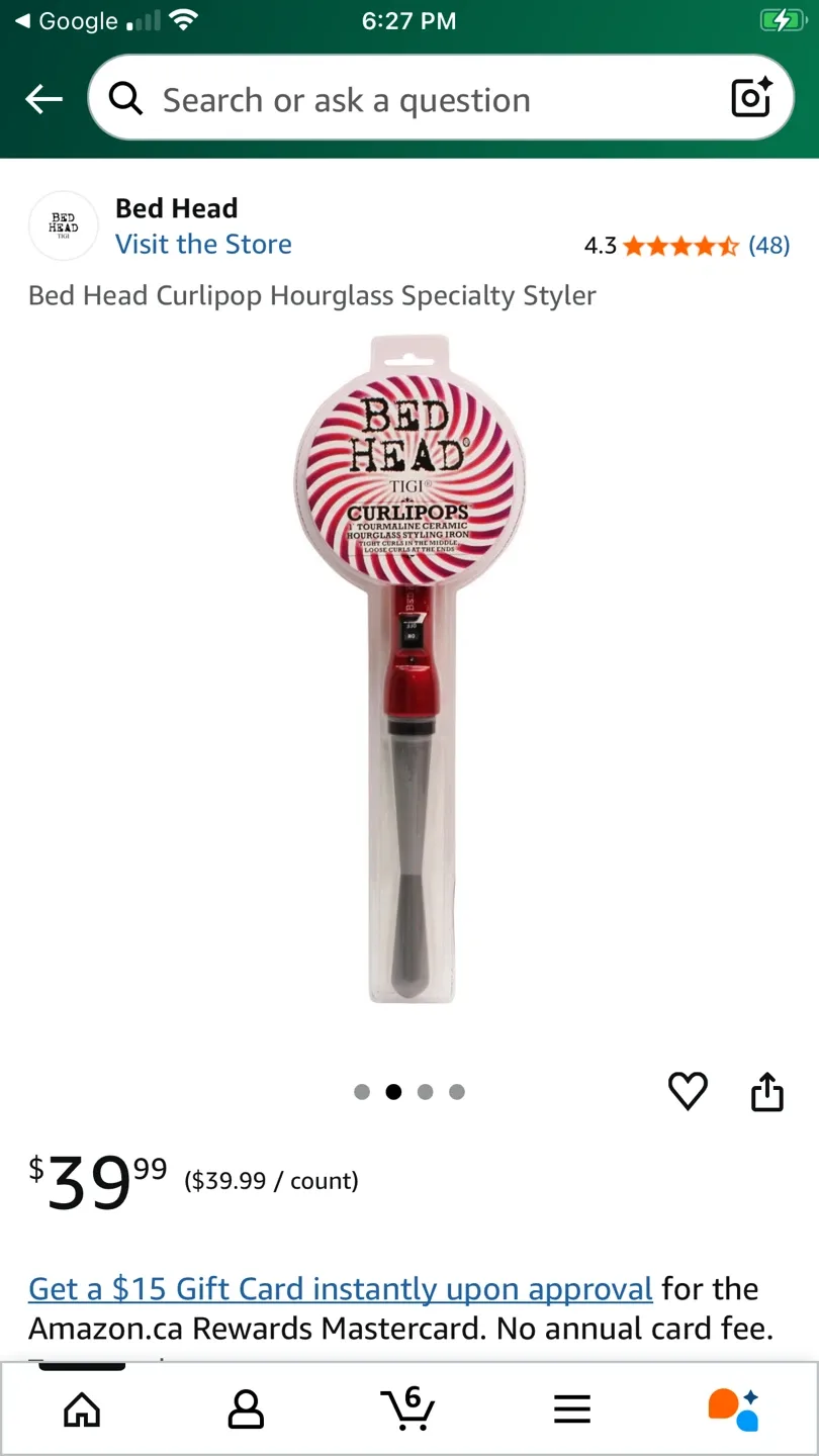 Bed Head Curlipops Curling Iron - New! image indicator(3)