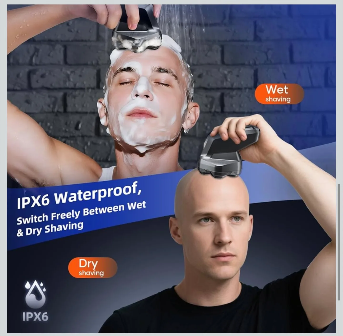 Kensen 7D Head Shaver image indicator(7)