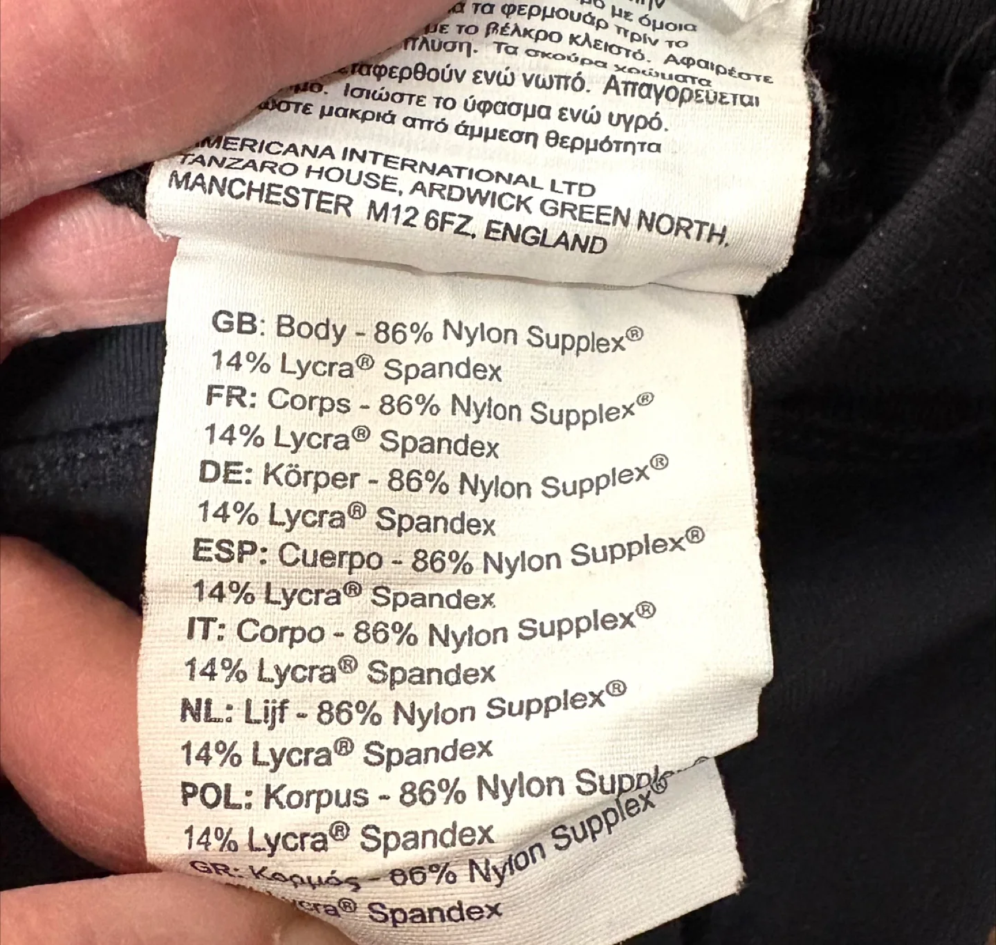 Bench XS Black Leggings - NEW image indicator(4)