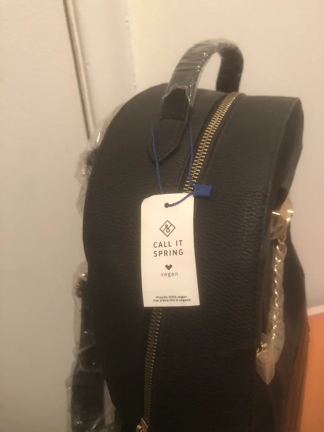 New Call It Spring Vegan Black Backpack image indicator(2)