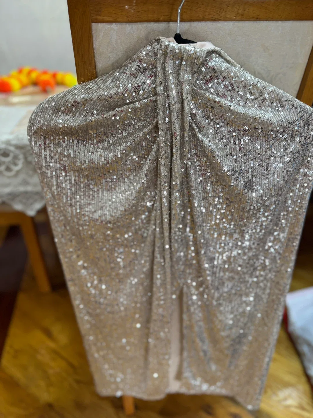 Judith & Charles Sequin Skirt - Size 4 image indicator(4)