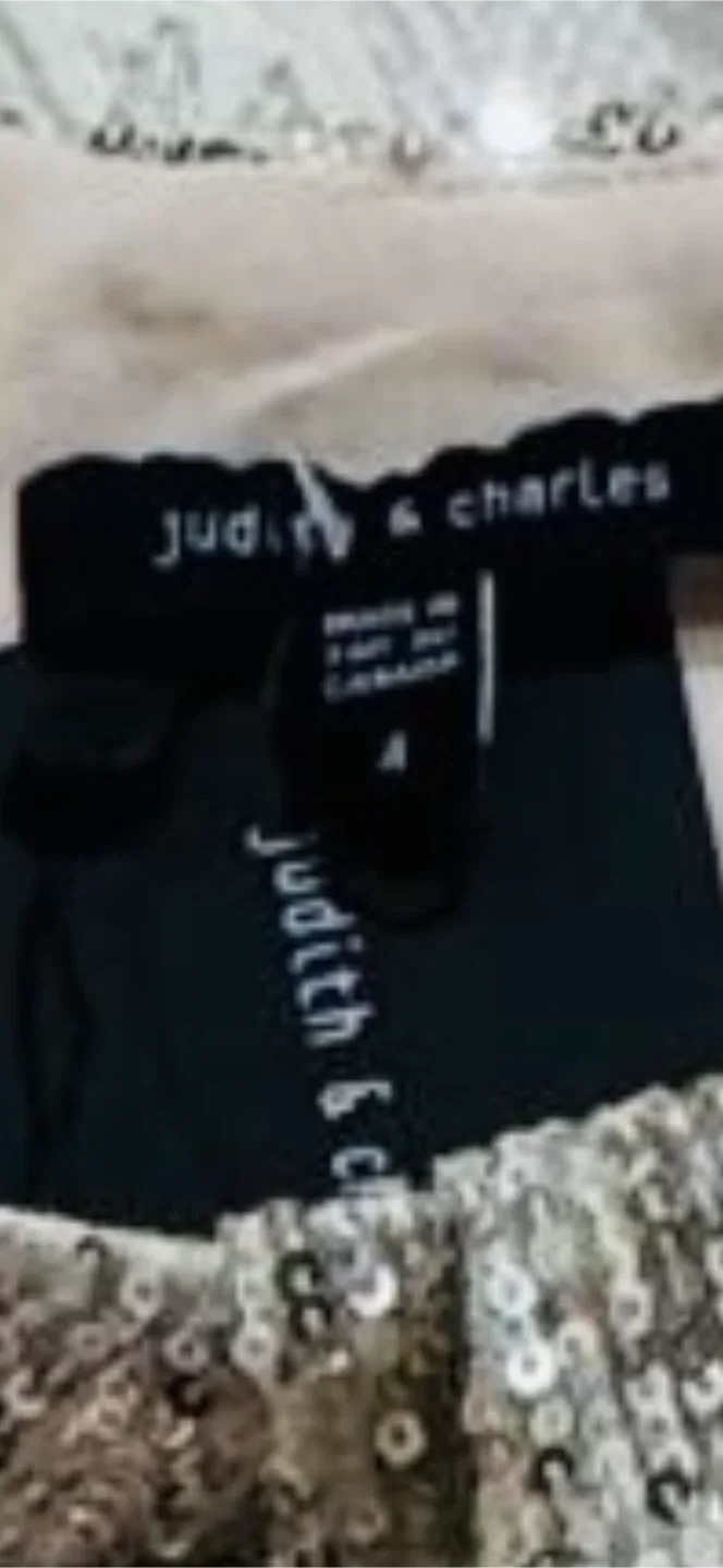 Judith & Charles Sequin Skirt - Size 4 image indicator(3)