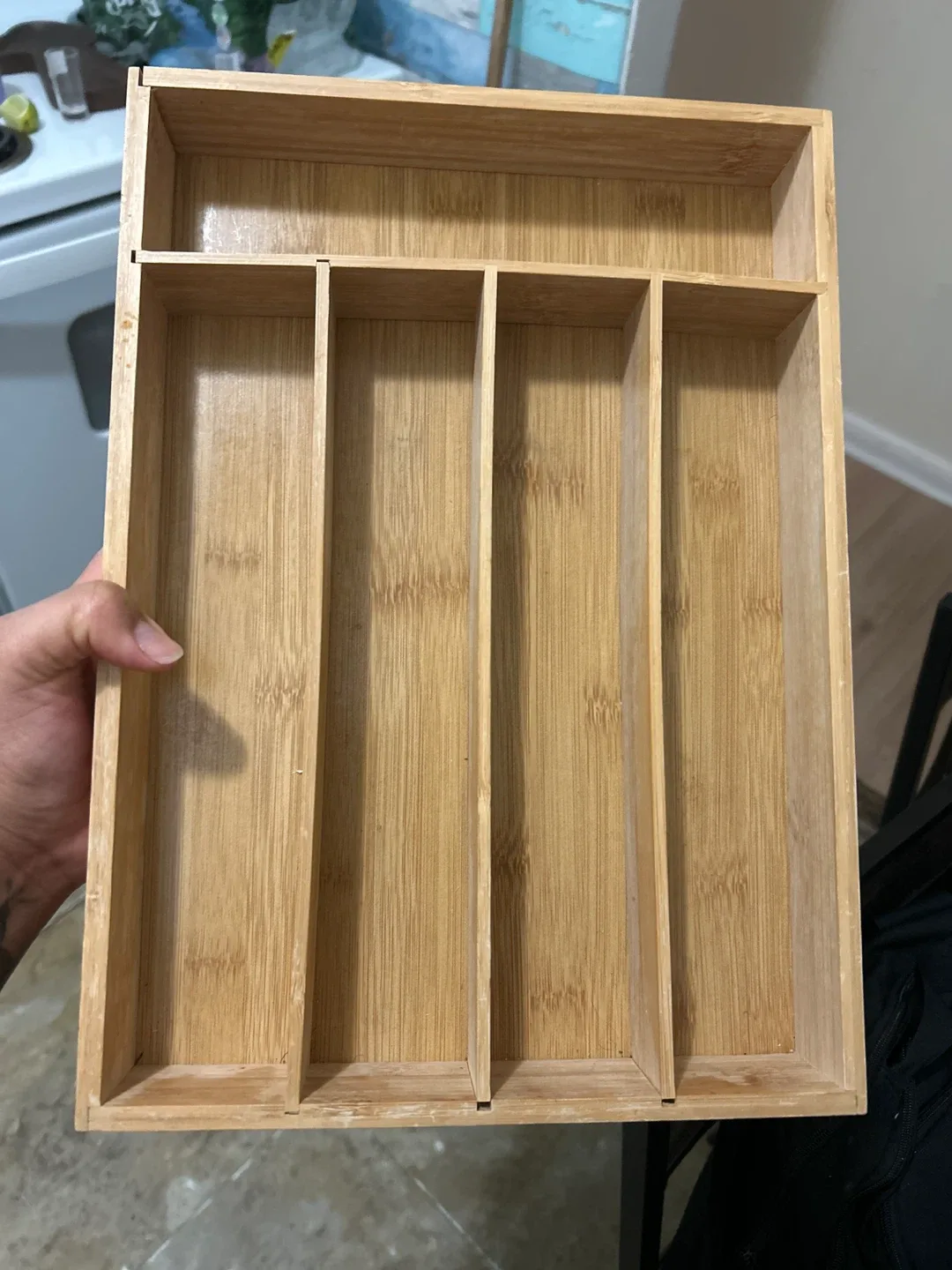 Bamboo Drawer Organizer thumbnail