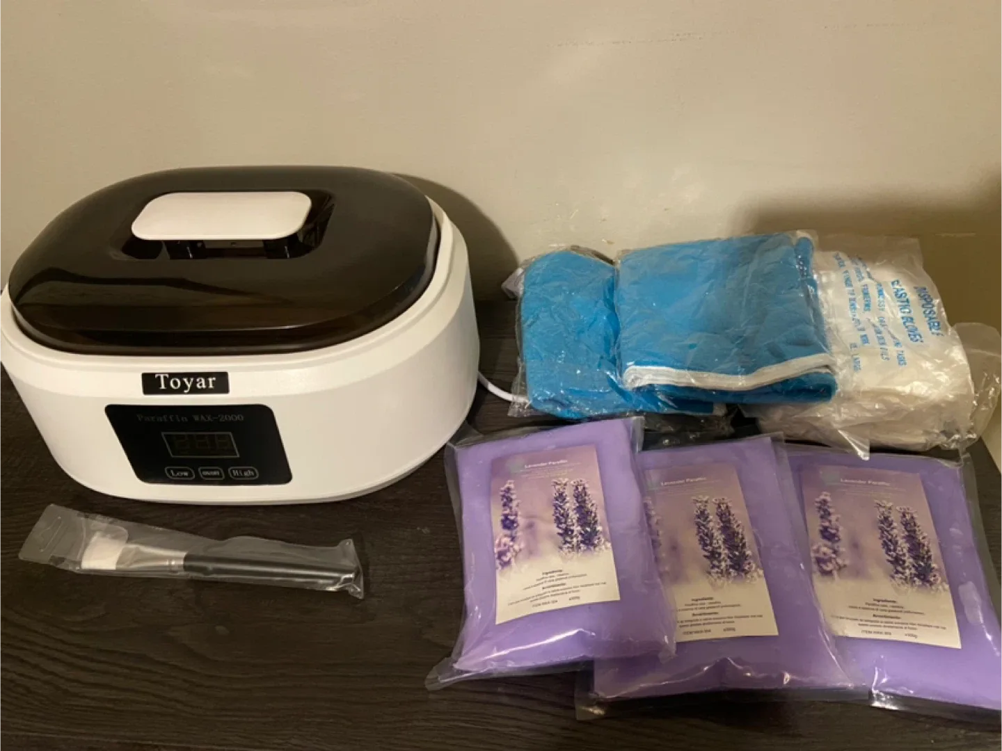 New Paraffin Wax Warmer with Wax and Accessories image indicator(5)