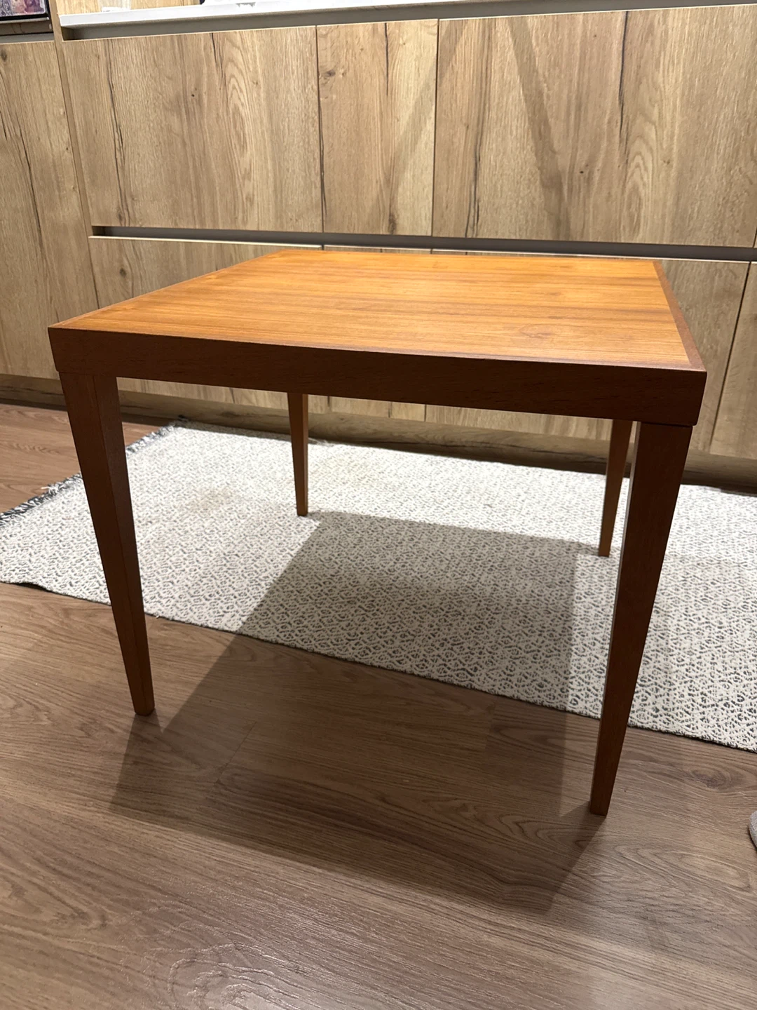 Wooden Square Table