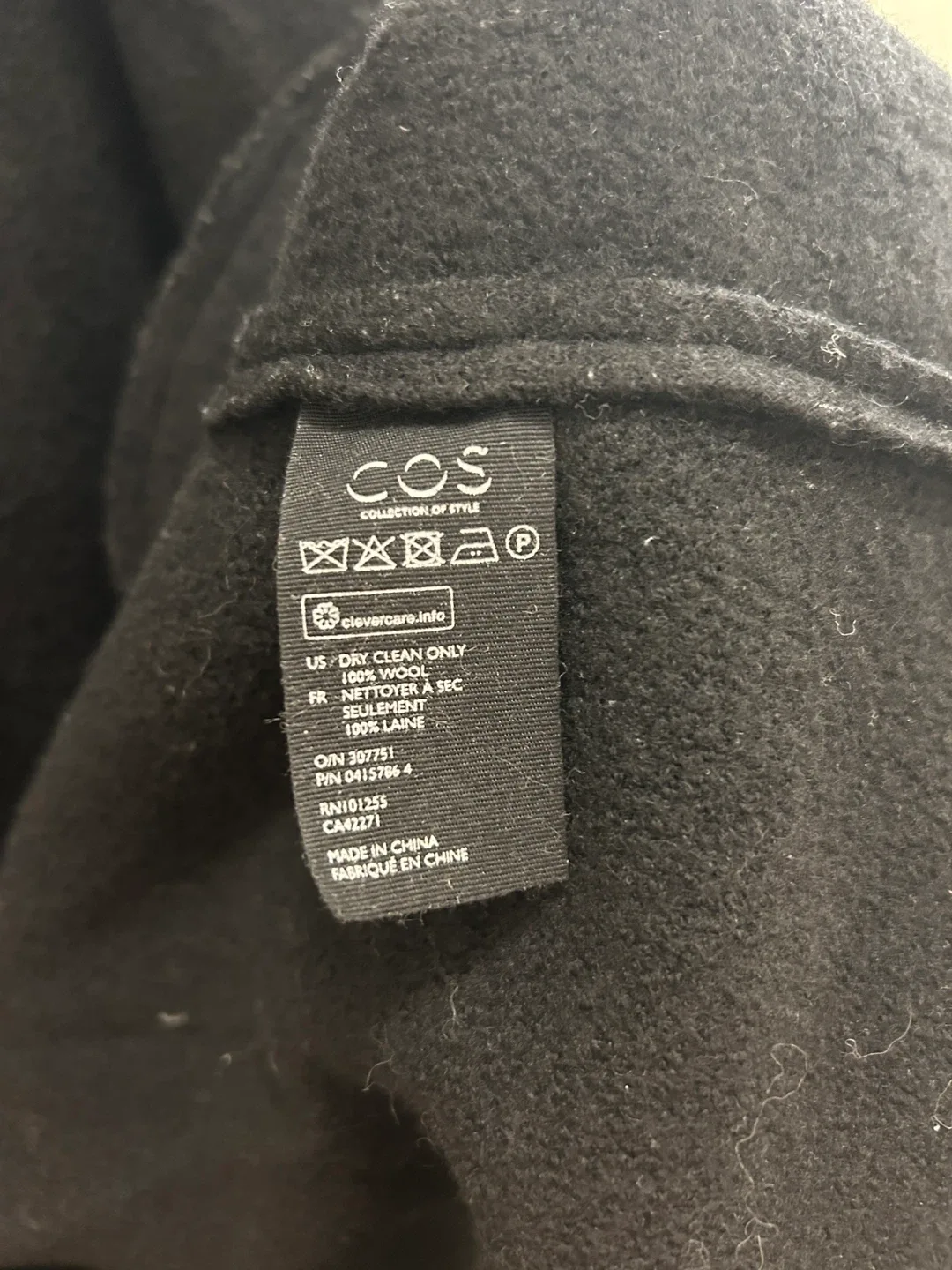 COS Open-Front Wool Cardigan - Size XS image indicator(5)